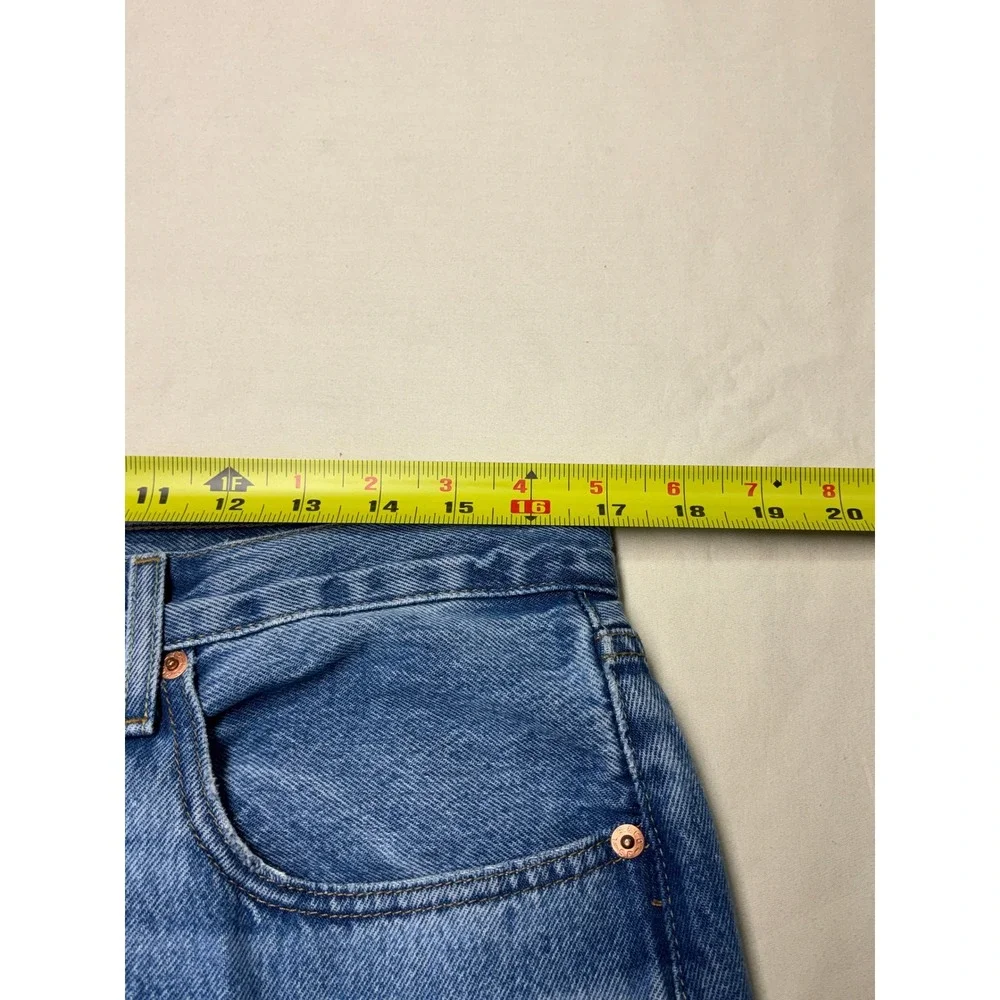 Levis 501 90s Premium Big E Mens Jeans Blue Straight‎ Leg Fly W31 L30 A1959-0012
